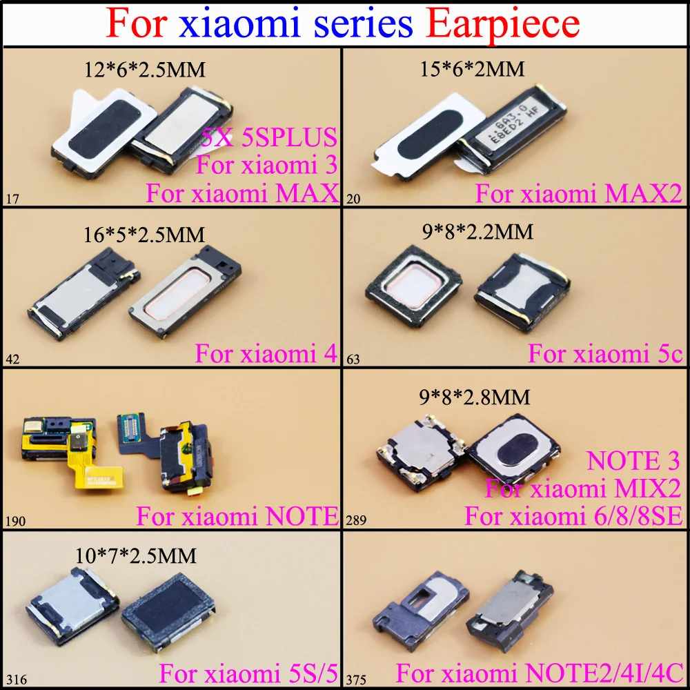 Наушники YuXi для Xiaomi 3 4 5 6 8 8SE mix2 NOTE 2 4I 4C 5X 5C 5S 5s Plus MAX2|Шлейфы мобильных телефонов| |