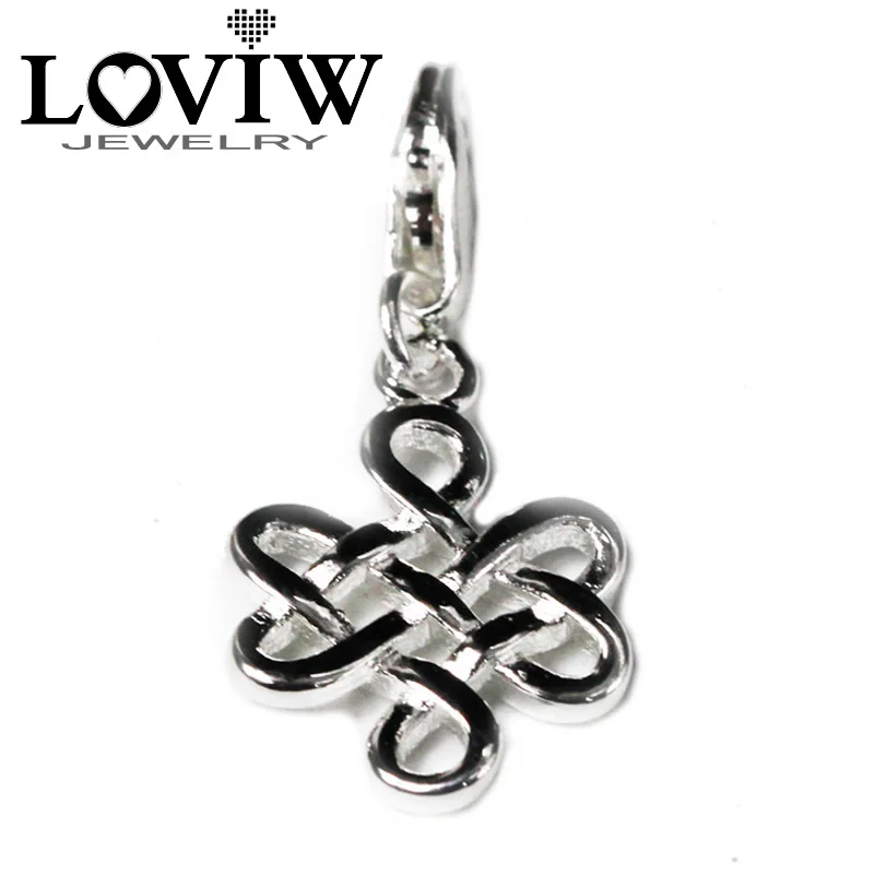 Очарование китайского узла кулон с застежкой-лобстером модные подвески