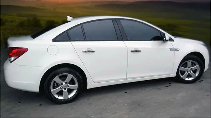 Автомобиль Стайлинг двери из нержавеющей стали украшения для Chevrolet Cruze 09~ 14 14 шт./лот