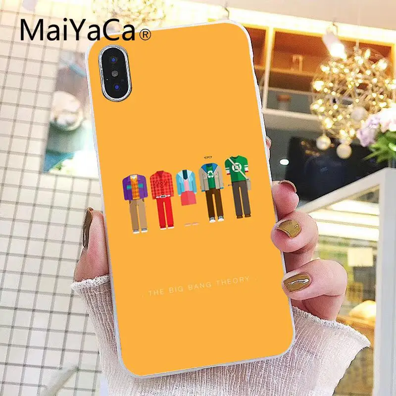 A8 Maiyaca The Big Bang Theory Coque Shell чехол для телефона iPhone 8 7 6 6S Plus X XS MAX 5 5S SE XR 10 Fundas Capa - Цвет: A8