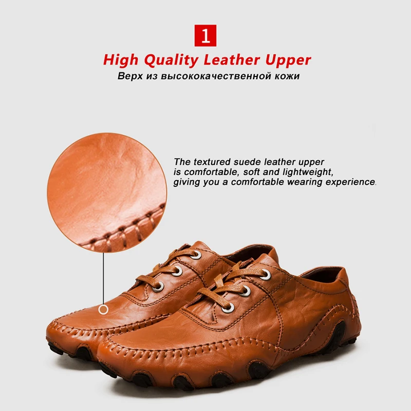 Натуральная Повседневная кожаная обувь Для мужчин весна ручной работы винтажные