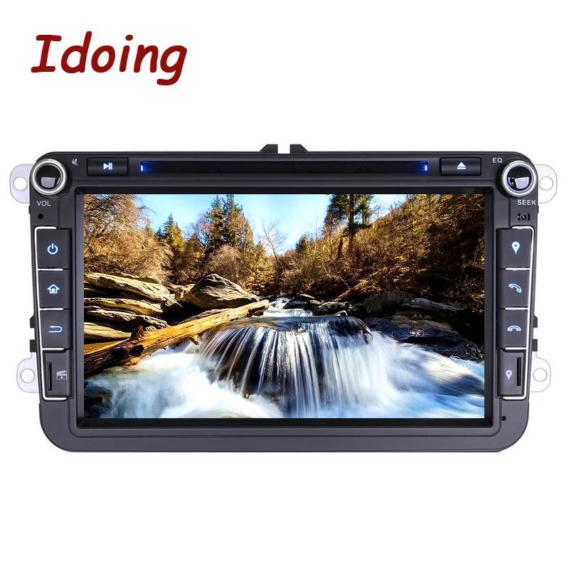 Idoing Android8.0 4G RAM 32G ROM 8Core 2Din Steering-Wheel For VW/Skoda/Seat Car Multimedia DVD Player Fast Boot TV 1080P HDP | Автомобили