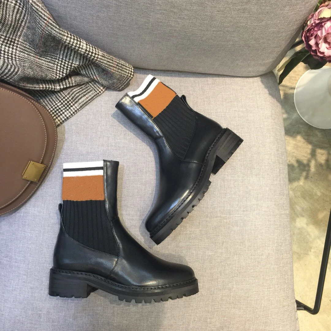 Женские ботинки Осенняя обувь из натуральной кожи Женская Повседневная весенняя