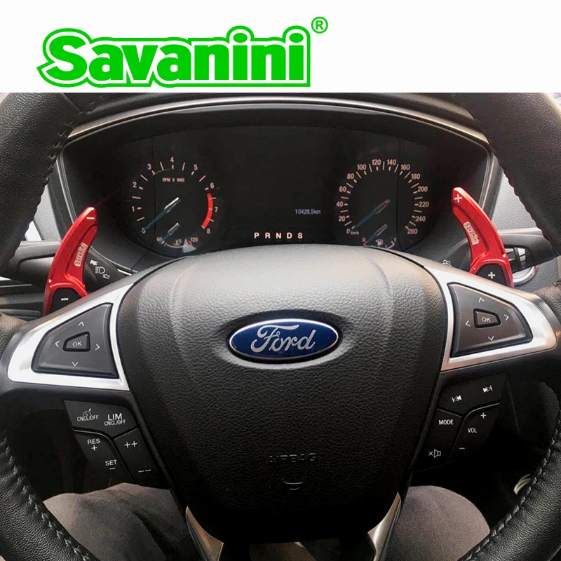 Алюминиевый руль Savanini DSG рычаг переключения передач для Ford Mondeo/ Edge/Taurus