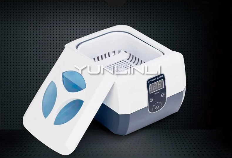 1300ML Ultrasonic Cleaning Machine Household Glasses Jewelry False Teeth Mini Cleaner Wave Bath VGT-1200 | Бытовая техника