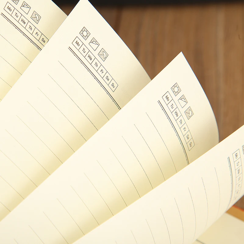 A5 винтаж ноутбук канцелярские бизнес вкладыш папку дневник журнал планировщик