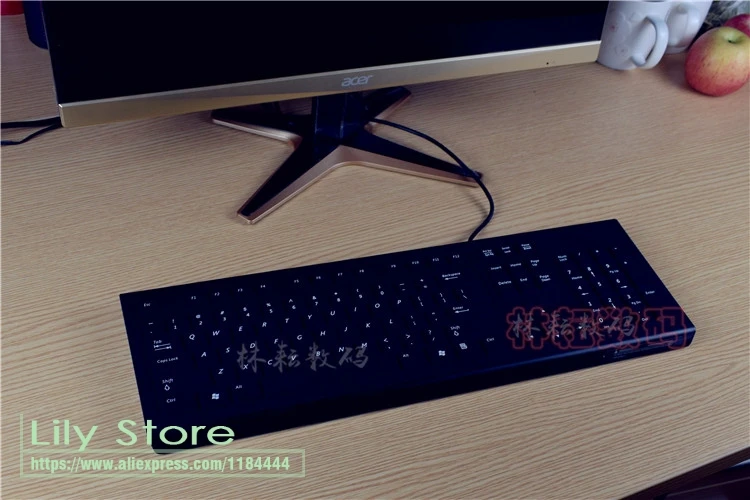 Для Hp Compaq acer Pr1101U Настольный ПК Чехлы для клавиатуры водонепроницаемый пылезащитный Прозрачный чехол для клавиатуры защитная кожа