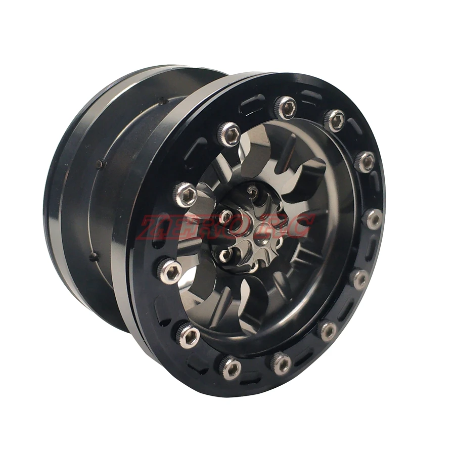 Металлические колеса Beadlock 2 дюйма 4 шт. металлический пистолет для