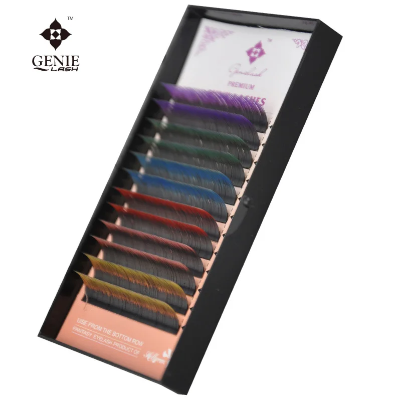 ресниц 0 20 c два тона наращивание ресницы красочные|eyelash package|eyelash dealseyelashes for car