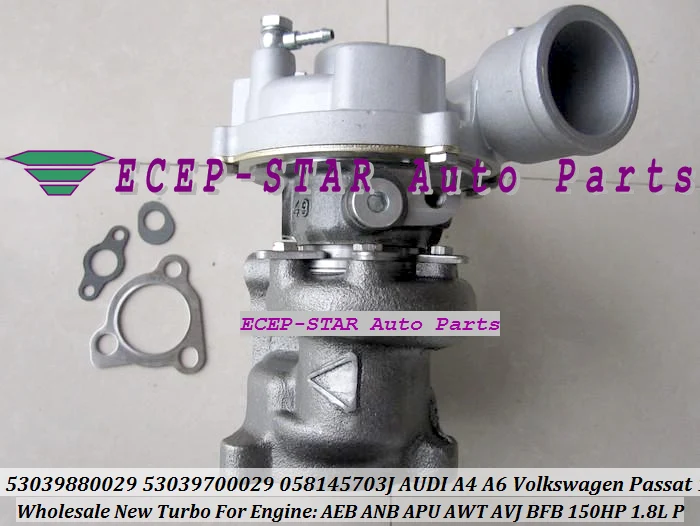 K03 25 53039880025 53039700025 058145703JX 058145703JV 058145703N турбо для AUDI A4 B6 A6 VW Passat B5 1 8 T APU AWT AVJ BFB 1.8L |