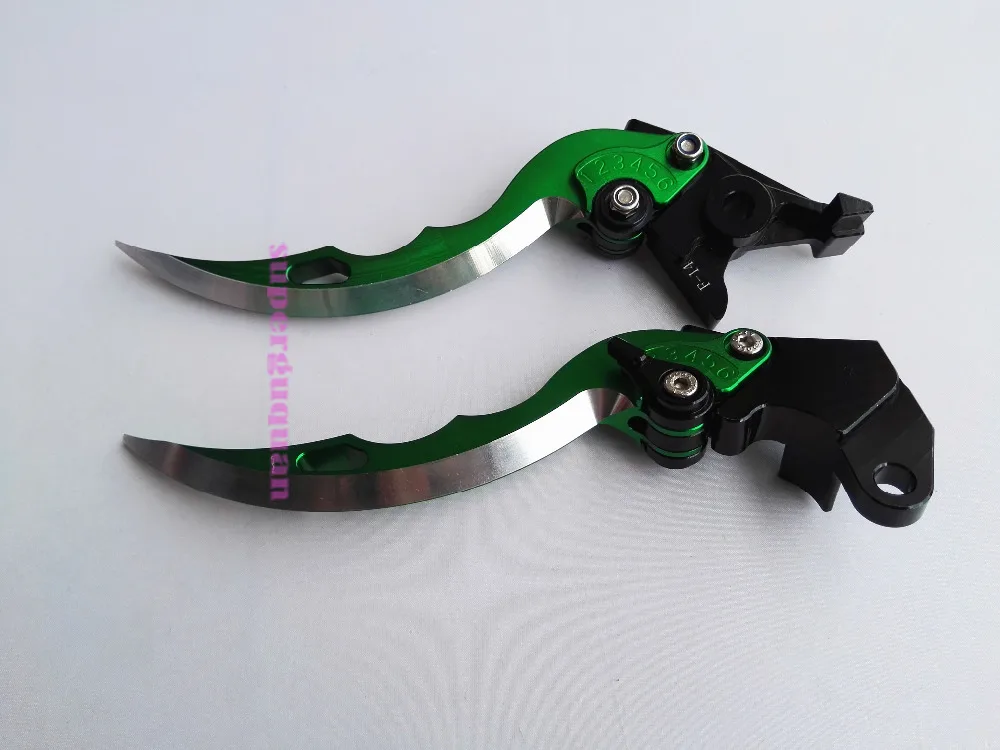 Новые рычаги тормоза и сцепления для мотоциклов велосипедов с ЧПУ стиль лезвия