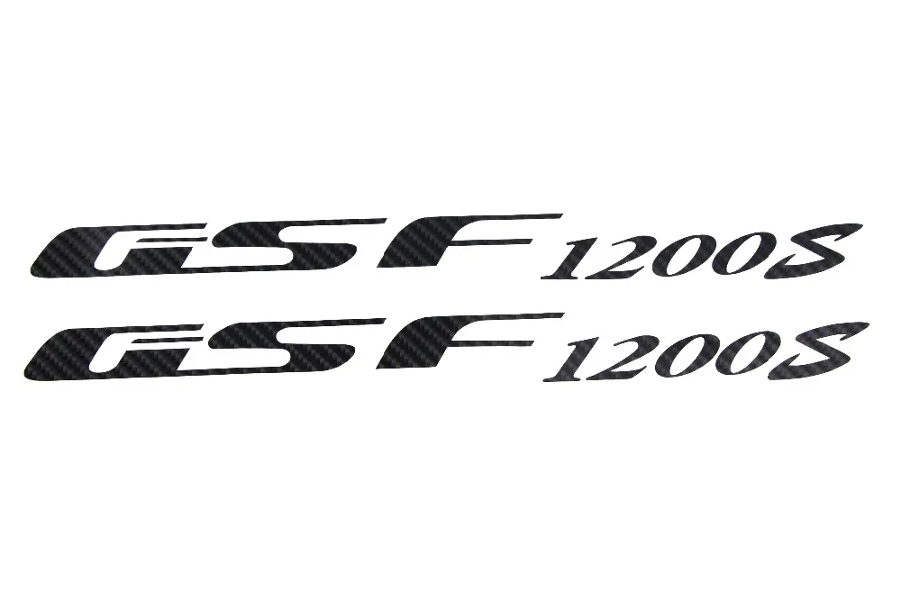 

KODASKIN Motorcycle Stickers Decals Emblems 2D Carbon Black for Suzuki GSF1200S
