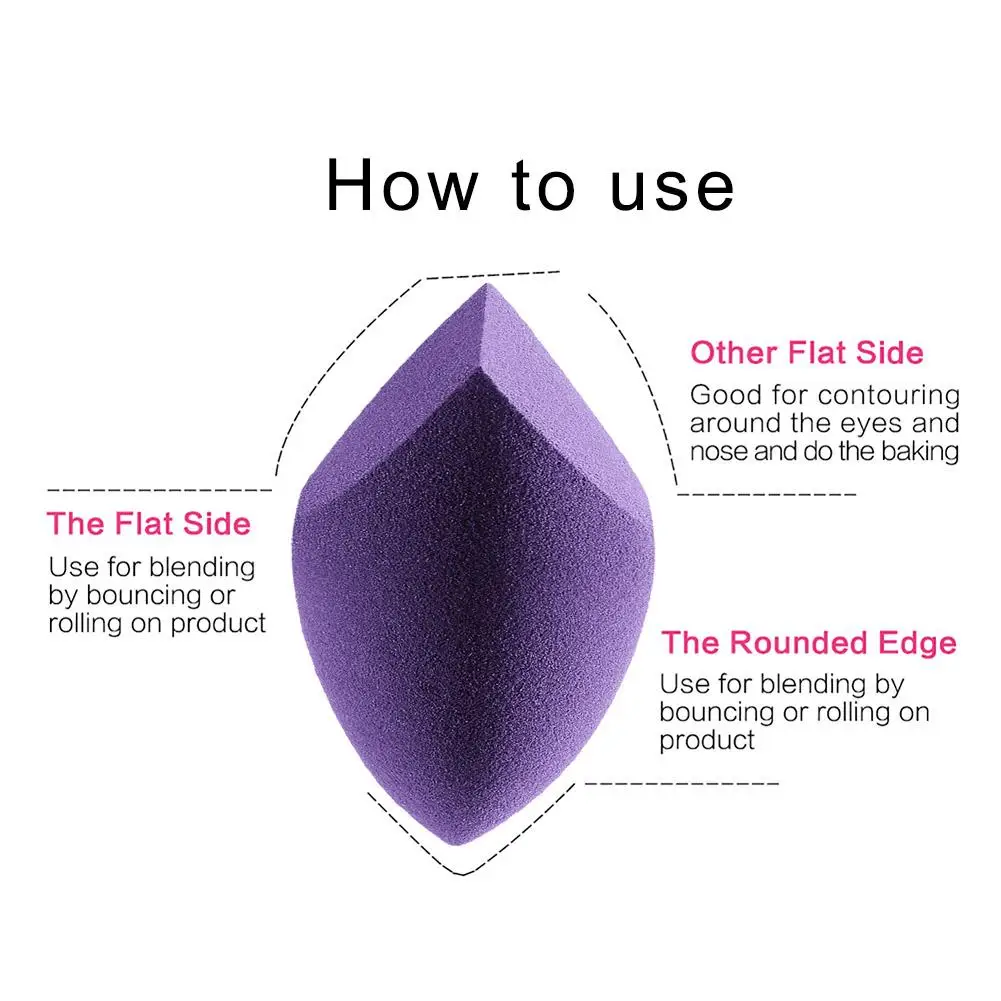 1 шт. профессиональный косметический спонж для основы консилер крем макияжа