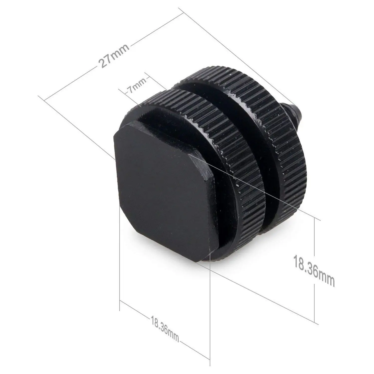 Адаптер с креплением на башмак 2 упаковки IC Recorder Concatenable Yes 1/4 винт адаптер для