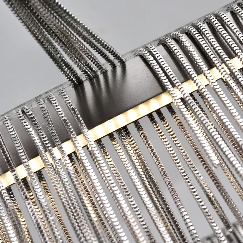 Современный Гостиная люстра светодиодный Блеск Ресторан вилла светильник ing