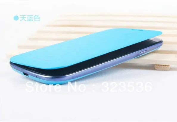 100pcs/lot New Slim Side Flip cover Leather Case for Samsung Galaxy S3 S III 3 i9300 with Retail package +DHL free shipping |