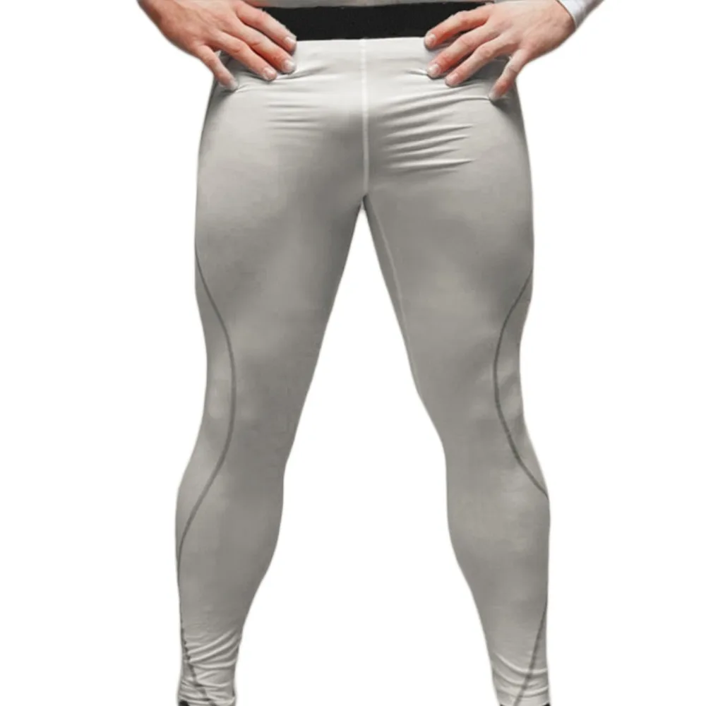 Уличные быстросохнущие обтягивающие спортивные брюки для бега Длинные мужские s