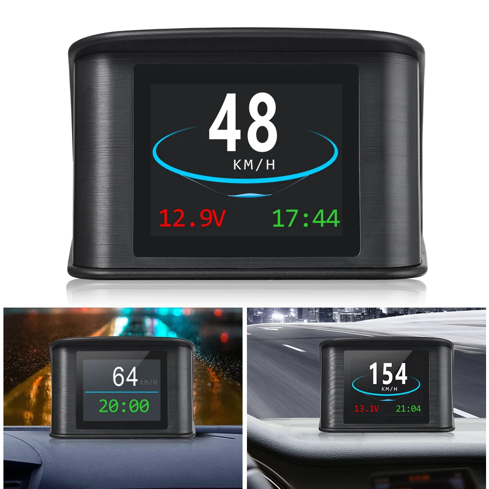 Автомобильный бортовой компьютер цифровой GPS OBD2 OBD дисплей спидометр датчик