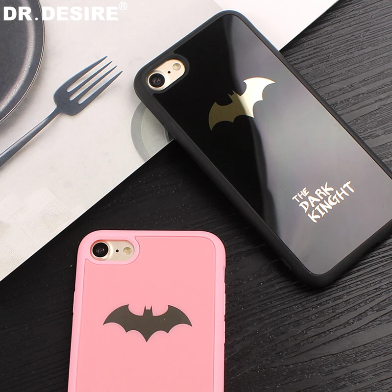 DR.DESIRE Dark Kinght Batman Phone Cover For 6 6s 7 Plus TPU Silicone Case iphone Cases Shell | Мобильные телефоны и