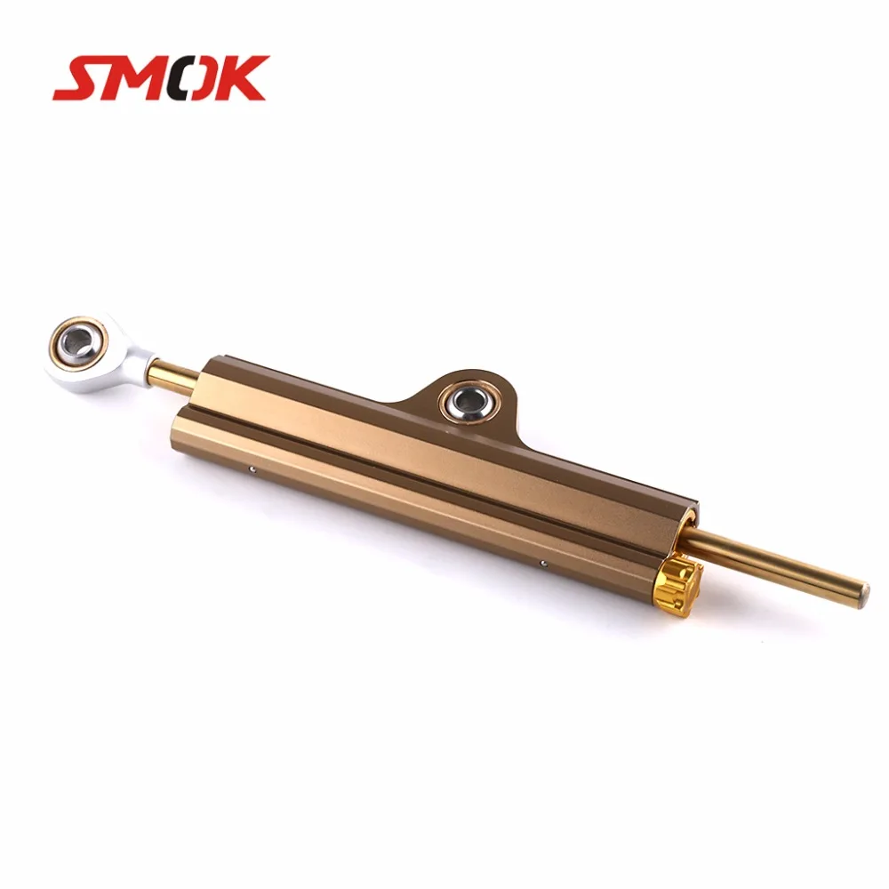 SMOK Универсальный Мотоцикл CNC алюминиевый демпфер руля стабилизатор для Kawasaki Z900