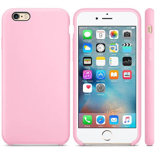 Официальные силиконовые чехлы для iPhone 7Plus 6 6S 7 8 Plus с логотипом силиконовый чехол для iPhone 10 X XR XS Max в розничной упаковке - Цвет: 14