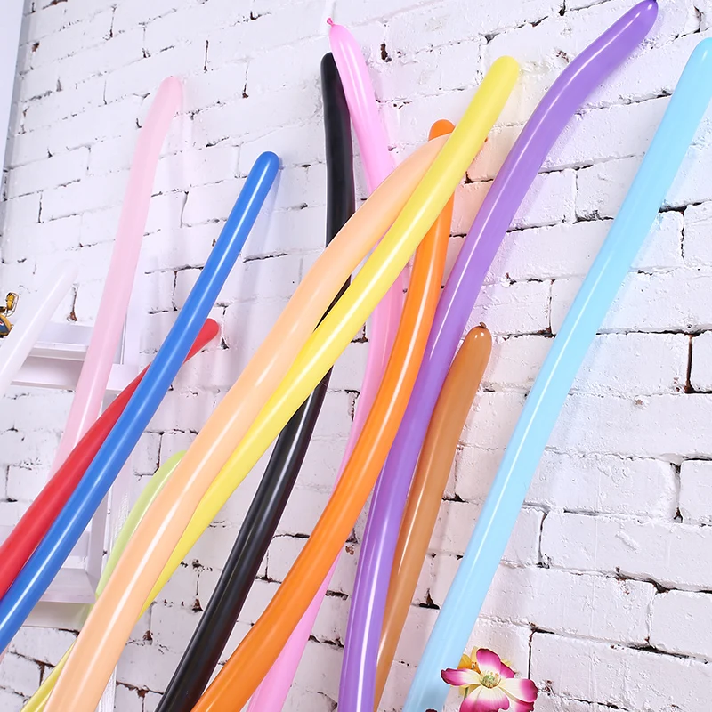 10 дюймов Волшебные латексные шары длинные полосы шар моделирование украшения