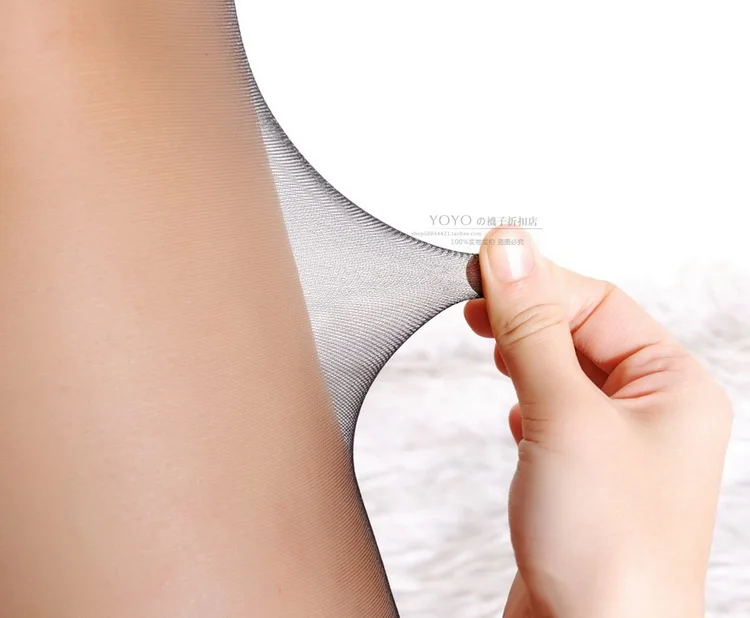 Ультратонкие сексуальные женские колготки белье для ночного клуба выше колена с