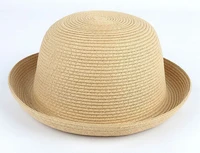 2016 new kids straw hats fedora hat children chapeu beach sun baby vintage baby boy and girl wide brim floppy gorro panama hat