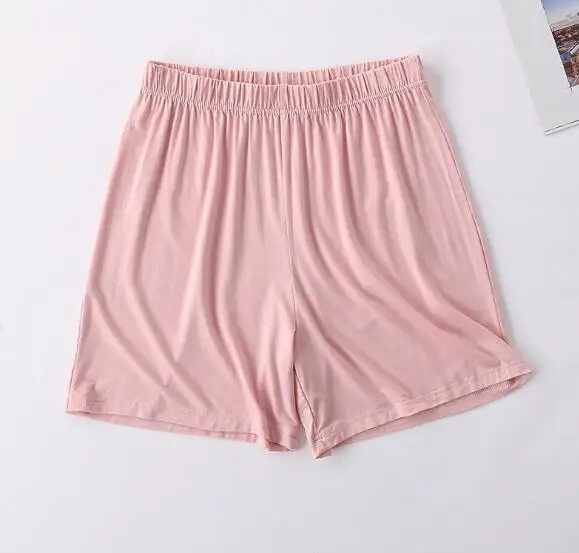 pink Повседневная Домашняя одежда, пижамы, штаны, женские пижамные штаны, Модальные хлопковые пижамы, штаны, шорты для сна, летние Пижамные штаны, одежда для отдыха - Цвет: pink