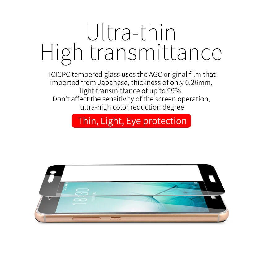 TCICPC для huawei Nova 2 Plus закаленное стекло 9H HD полное покрытие Защитное стекло для huawei Nova 2 Nova2 Защитная пленка для экрана