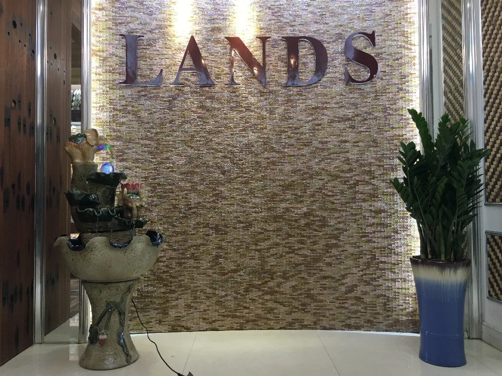 

Stainless Steel Mosaic Tiles TV/Kitchen Backsplash Wall,Glass Metal Mosaic home decor art mosaic glass wall tile design,SA073-10