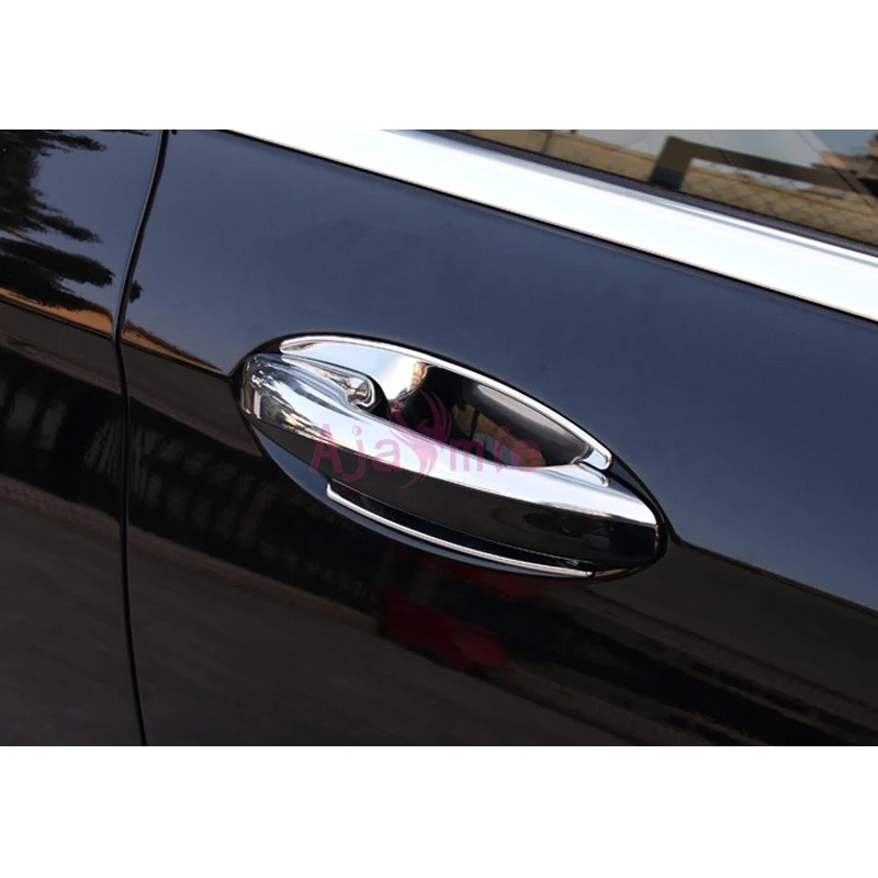 

Accessories Fit For Mercedes Benz 2016 2017 E Class W213 Door Handle Cover and Bowl Insert Overlay Trim Chrome Car Styling
