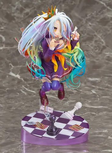 Anime No game life Shiro Card Ver. 1/8 весы ПВХ Рисунок Новый 19 см|Игровые фигурки и трансформеры| |