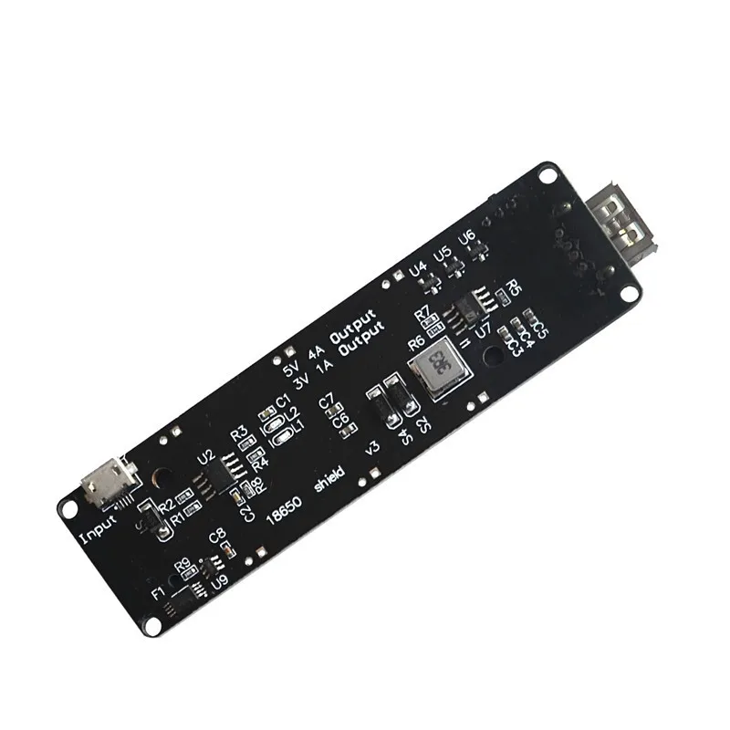 5 шт. макетная плата с держателем аккумулятора 18650 V3 совместима raspberry pie PI 3 защита