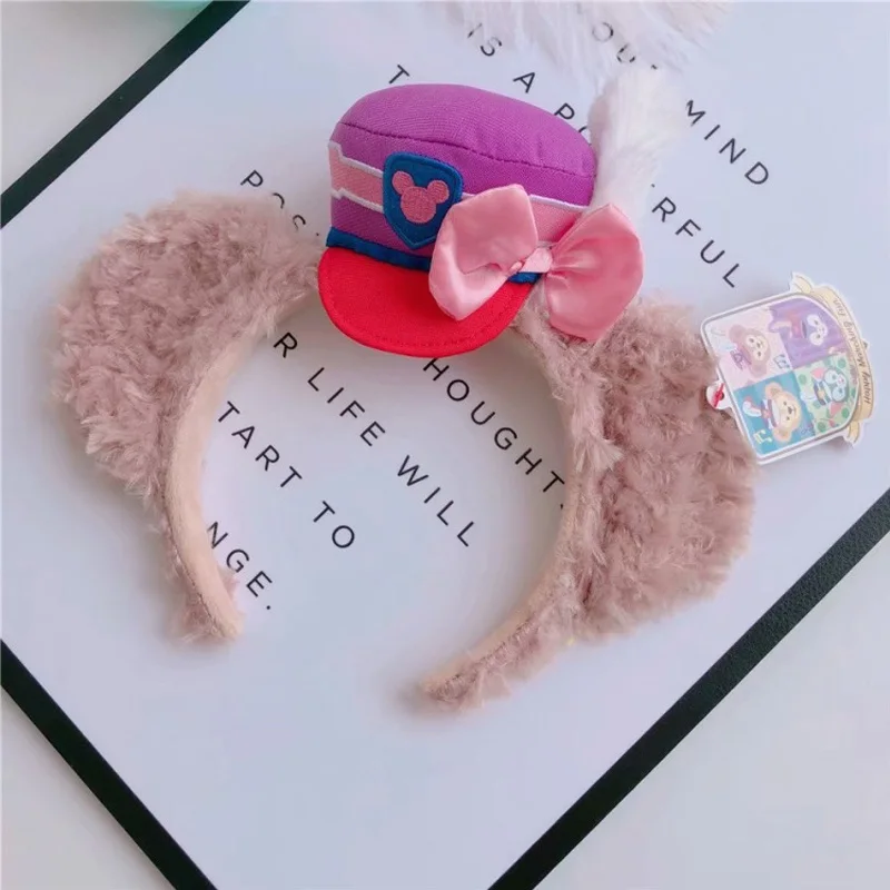 B Disney Очень Веселый Микки Маус ленты для волос высокое качество плюшевые аксессуары на голову игрушка Косметика Аксессуары украшения вечерние подарок - Цвет: B