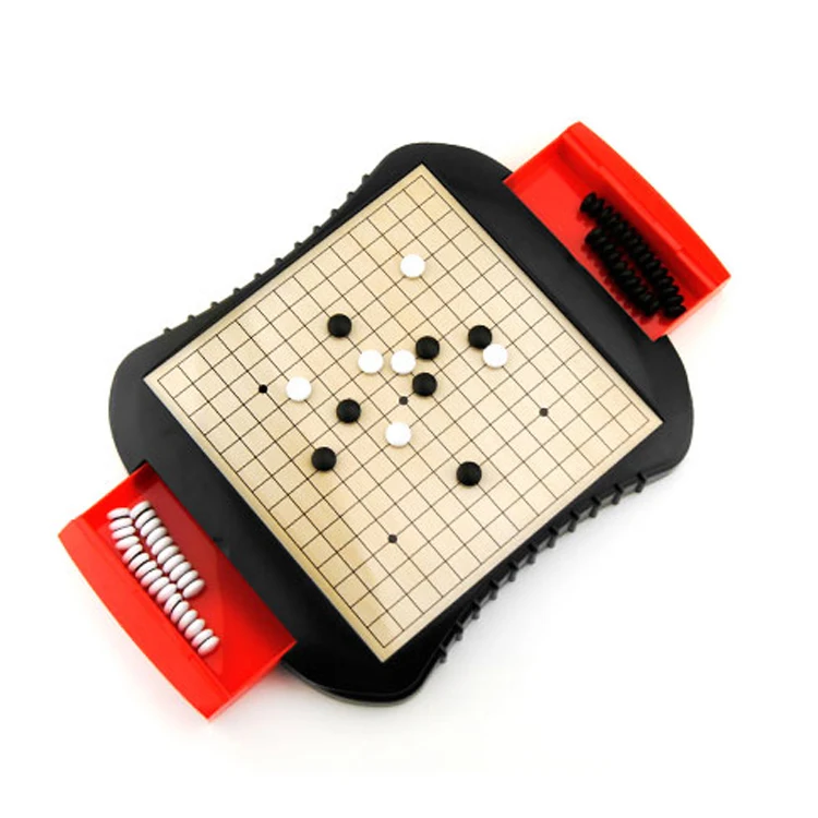 Ящик стиль доска Gomoku Gobang шахматная игра Магнитная дорожная портативная Baduk Магнитный Шахматный набор Weiqi для друзей детский подарок