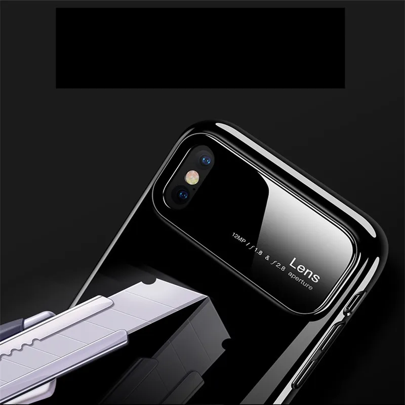 Albb роскошное гладкое зеркало для IPhone X 8 7 Plus матовые жесткие чехлы телефона samsung