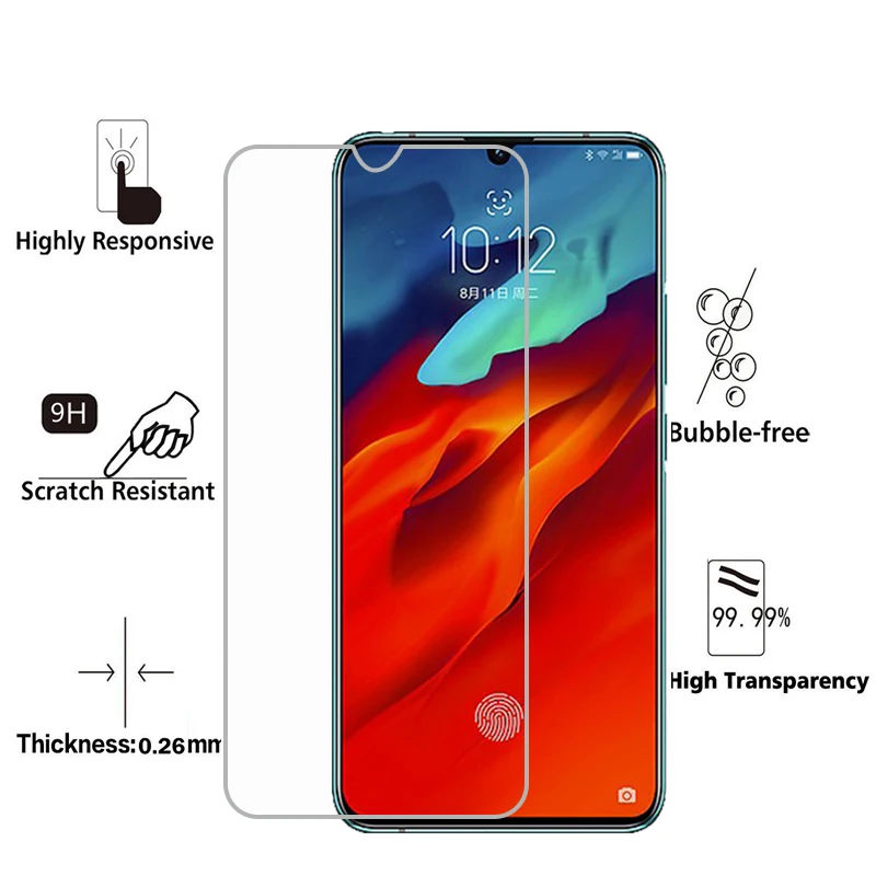 Закаленное стекло 9H для Lenovo Z6 Pro 8 ГБ Защитная пленка экрана | Мобильные телефоны и