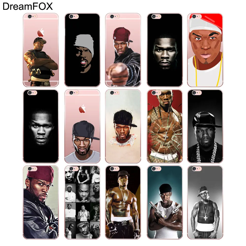 M365 50 Cent Мягкий ТПУ силиконовый чехол для Apple iPhone 11 Pro XR XS Max 8X7 6 6S Plus 5 5S SE 5C 4 4S |