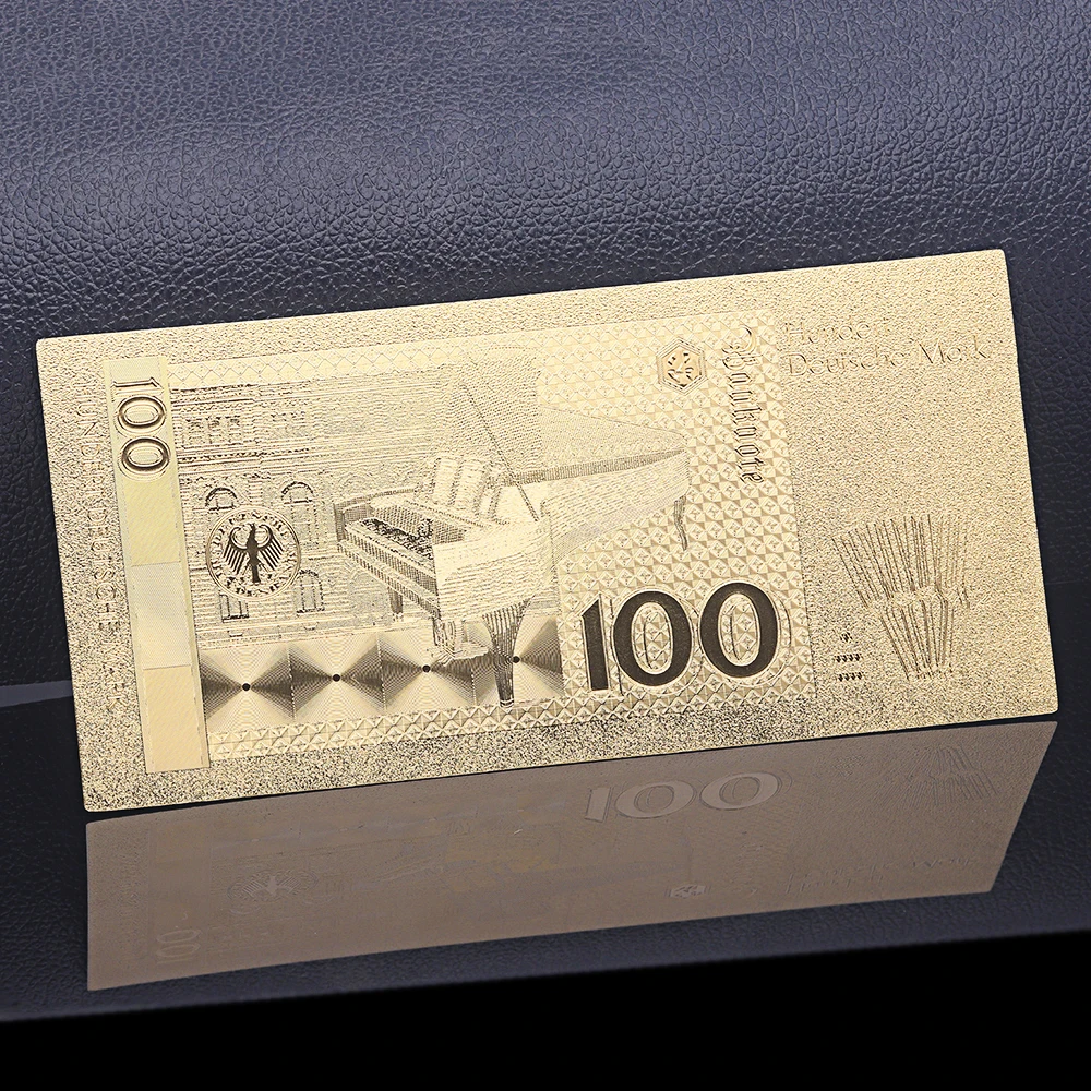 VNFURU Deutsche Mark золотые банкноты 24K Creative100 для банкнот по низкой цене|Золотые