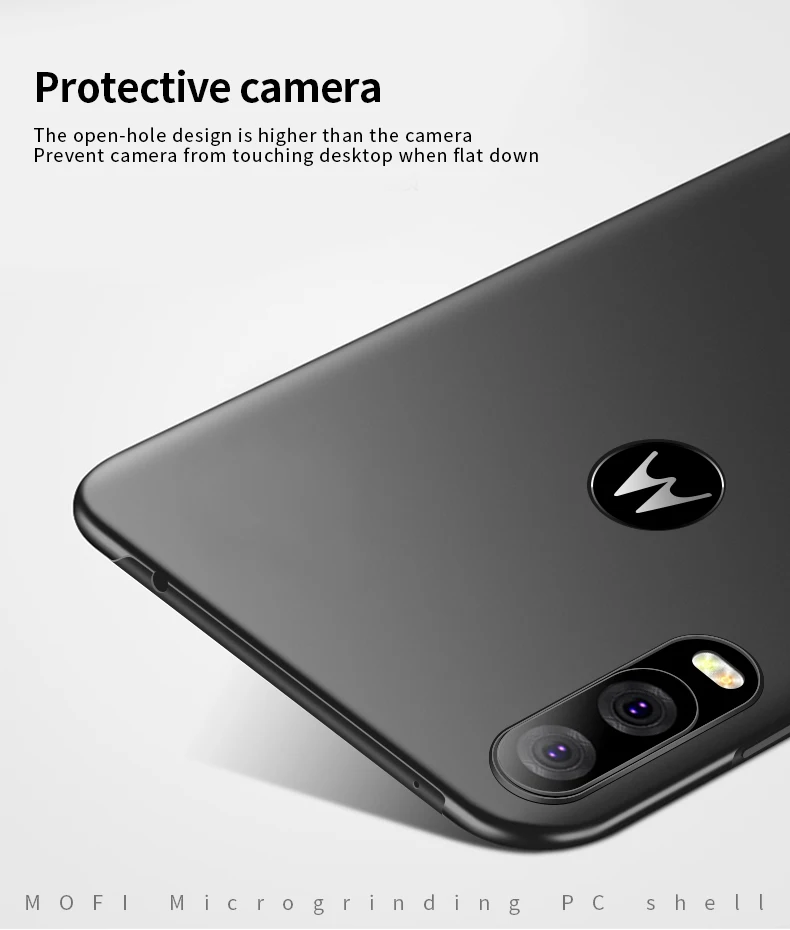 MOFi для Motorola Moto One Vision/P40 задняя крышка ПК Жесткий Fundas, чехлы для телефонов оболочка для Motorola Moto P40