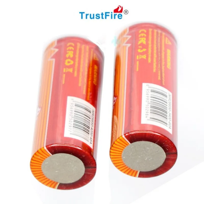 2 шт. TrustFire 26650 3 7 в 45 а 4200 мАч перезаряжаемая литий-ионная батарея с