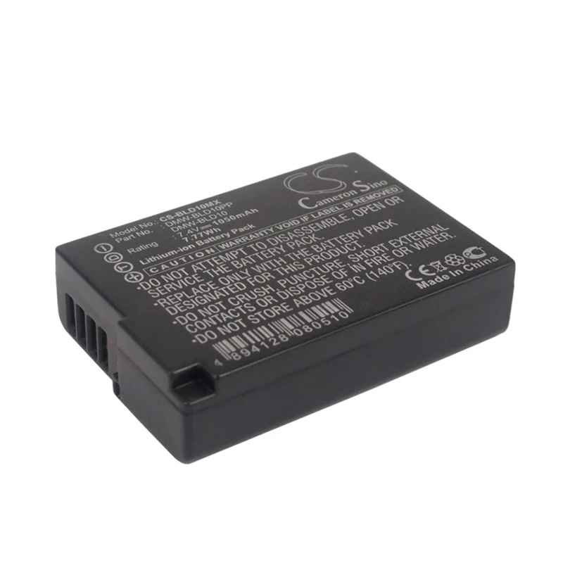 Cameron Sino 1050mah battery for PANASONIC Lumix DMC-G3 DMC-G3KT DMC-GX1WS DMC-TS2D DMC-ZS7K DMC-G3R DMW-BLD10GK DMW-BLD10PP | Электроника