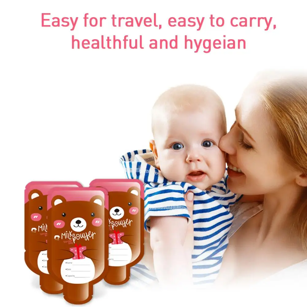 

30 Pcs Baby Disposable Milk Powder Storage Bag Portable Milk Powder Box 30 Compartment Sealing Bag Food Grade Safety Material