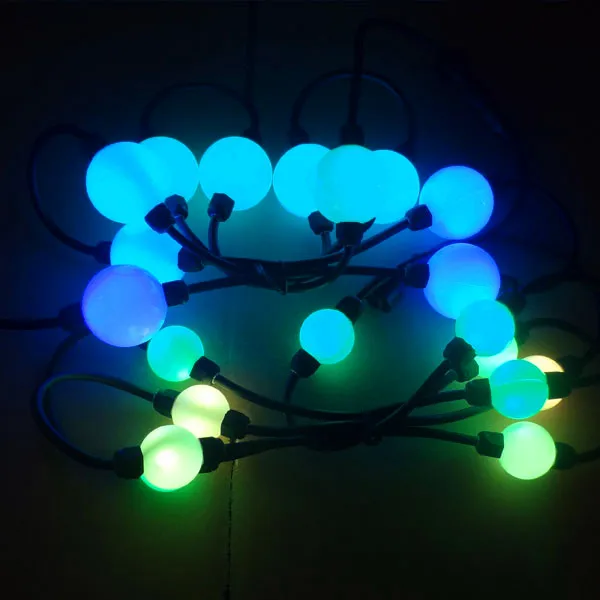 WS2811 полноцветный Млечный шарик 3D с адресуемым диаметром 35 мм 12 В постоянного тока