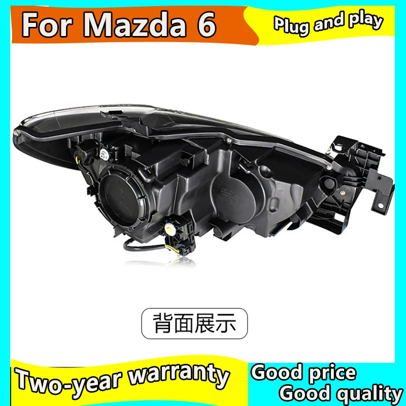 Автомобильный Стайлинг для Mazda 6 фар 2013-2016 Mazda6 Atenza светодиодный ные фары DRL Hid
