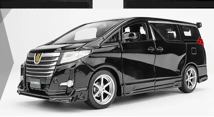 Высокая моделирования toyota Alphard MPV 1:32 Масштаб сплава оттягивать назад автомобиль игрушка, Коллекция Модель