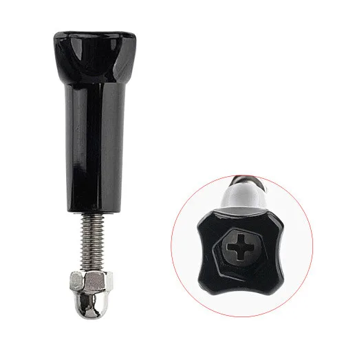Универсальный адаптер для штатива 1/4 &quot+ длинный винт с гайкой Sony AEE Go Pro Hero 8 7 6 5 4 3 +