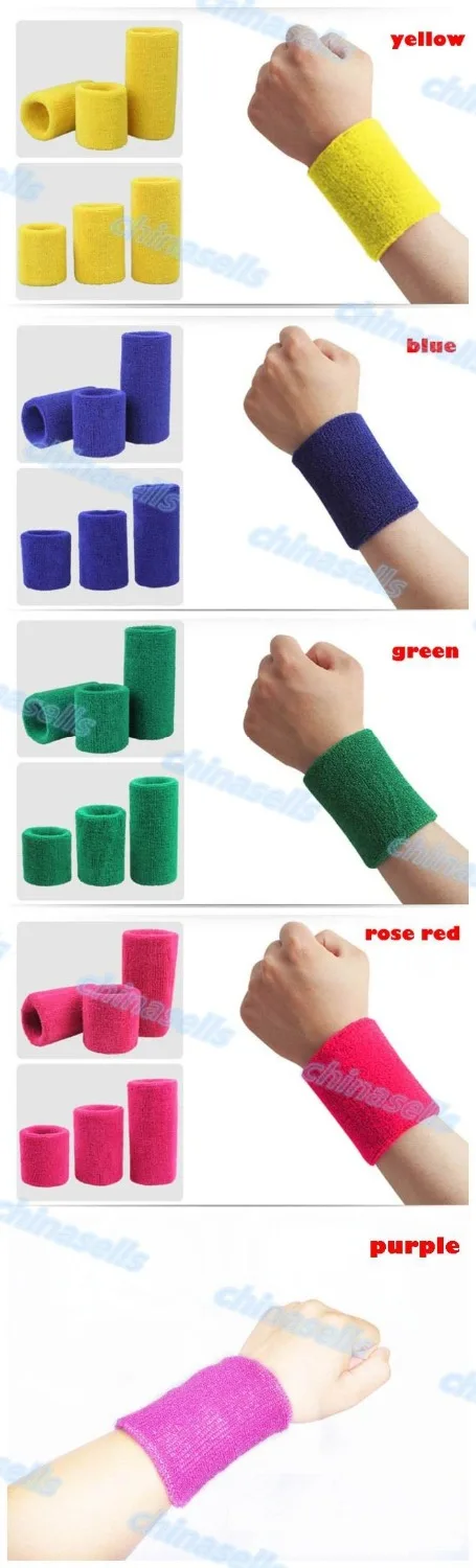 Браслет из махровой ткани для тенниса фитнеса баскетбола 15*8 см|wrist support|basketball