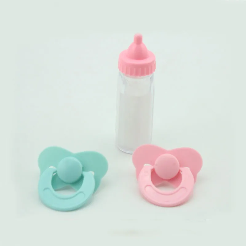 бутылочка для кормления и соски возрождается ребенка куклы бутылки магнит